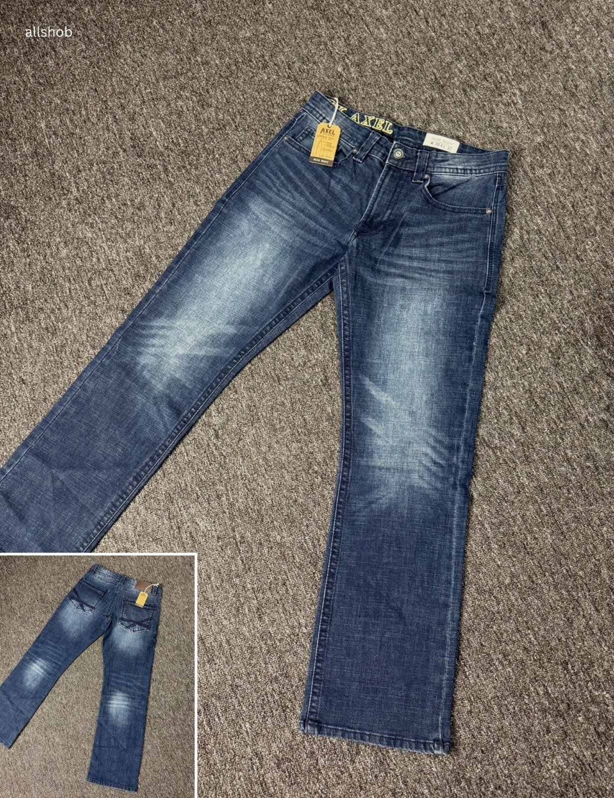Dark-navy-1-1.jpeg Mens Original Exported Denim Pant - Image 1