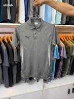 1. Slim Fit Sports Fabric Polo Shirt - Image 3