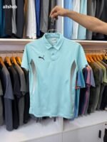 1. Slim Fit Sports Fabric Polo Shirt - Image 4