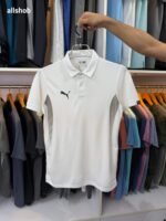 1. Slim Fit Sports Fabric Polo Shirt - Image 2