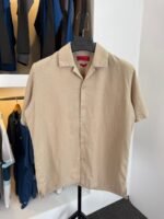 Truman Cuban Collar Drop Shoulder Shirt - Image 4