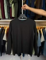 Premium Rib Knit Long Sleeve T-Shirt - Image 4