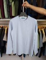 Premium Rib Knit Long Sleeve T-Shirt - Image 3