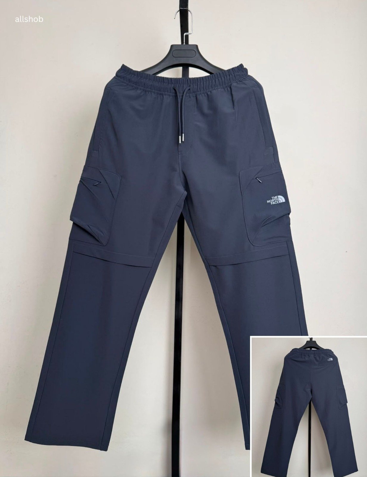 Navy h .Exported Regular Fit Trouser - Image 1